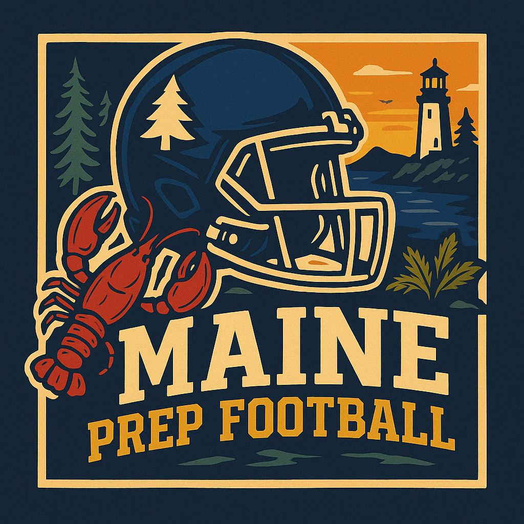Maine Prep Football Logo